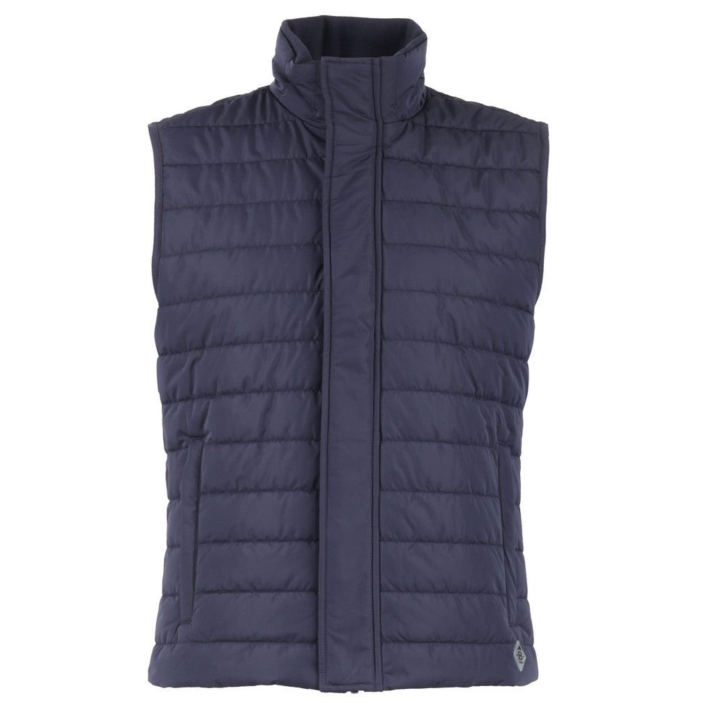 BEAUCAIRE Quilted Puffer Vest NAVY - Henry Bucks