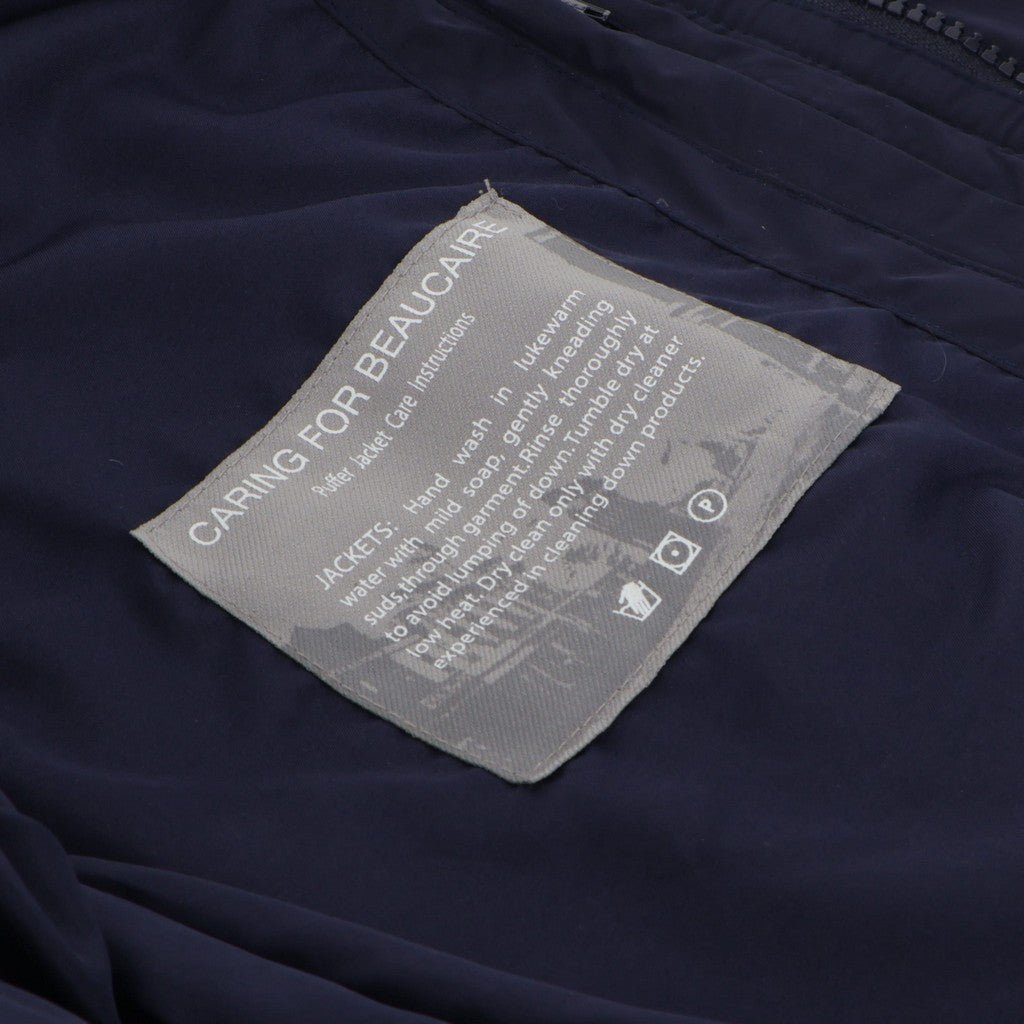 BEAUCAIRE Quilted Puffer Vest NAVY - Henry Bucks