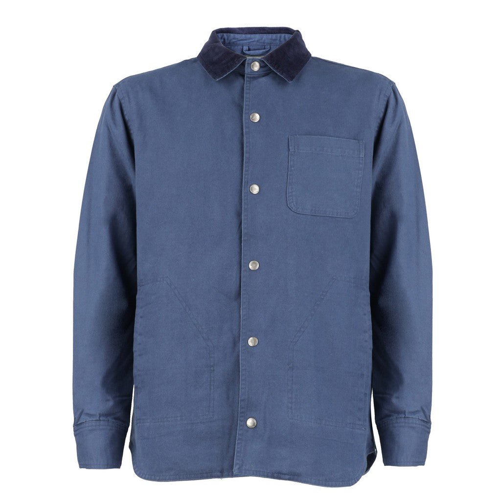 BEAUCAIRE Stone Wash Jacket NAVY - Henry Bucks