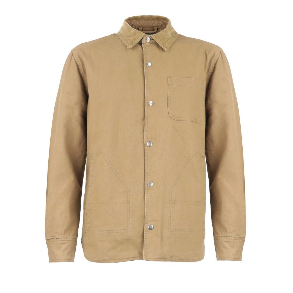 BEAUCAIRE Stone Wash Jacket OLIVE - Henry Bucks