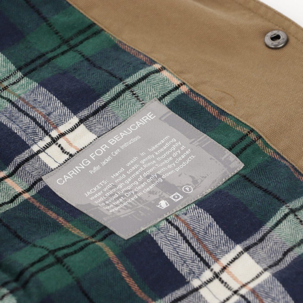 BEAUCAIRE Stone Wash Jacket OLIVE - Henry Bucks