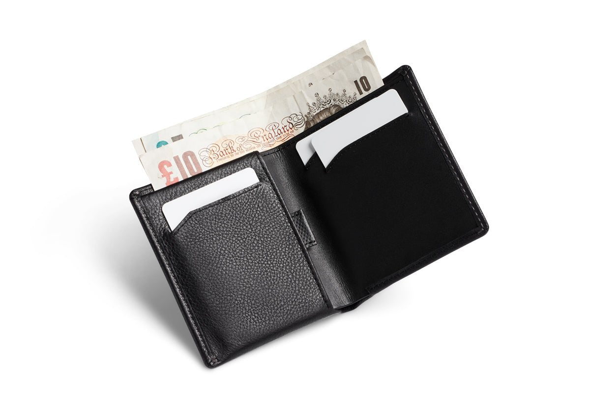 BELLROY Note Sleeve Bi Fold Wallet BLACK - Henry BucksWallets69AW240015 - BLCK