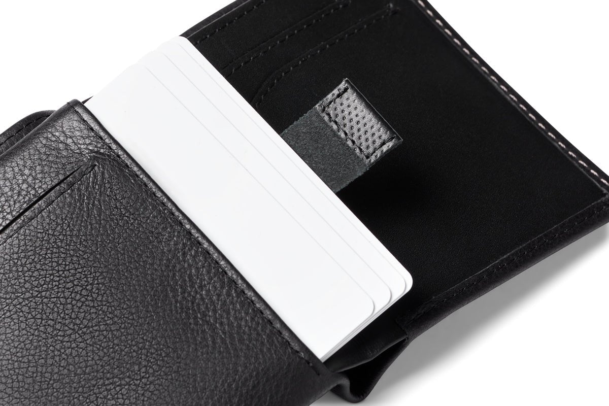 BELLROY Note Sleeve Bi Fold Wallet BLACK - Henry BucksWallets69AW240015 - BLCK