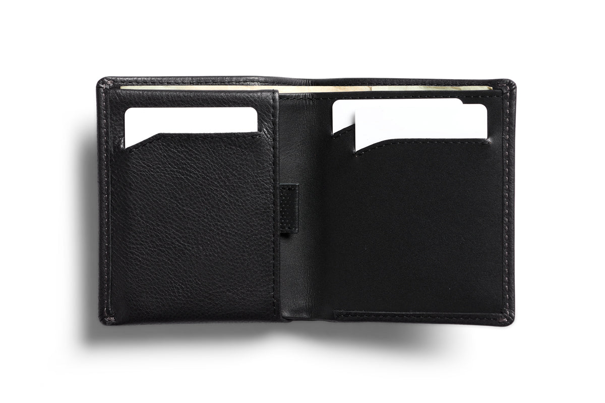 BELLROY Note Sleeve Bi Fold Wallet BLACK - Henry BucksWallets69AW240015 - BLCK