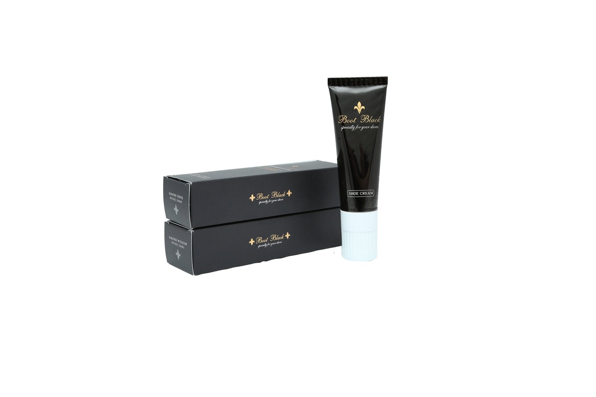 BOOT BLACK SHOE CREAM TUBE MID BROWN - Henry BucksShoe Care5206063 - MDBR