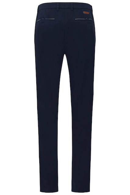 BUGATTI Cotton Stretch Chino NAVY - Henry Bucks