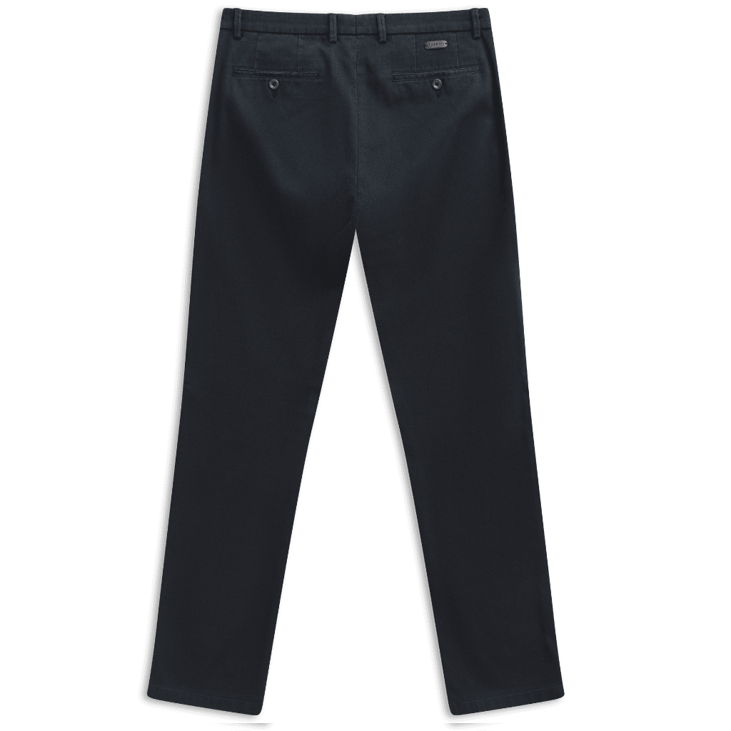 BUGATTI Flat Front Chino NAVY - Henry Bucks