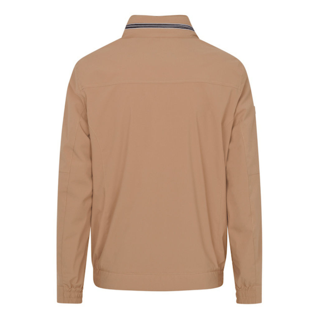 BUGATTI Hooded Zipped Jacket CAMEL - Henry Bucks