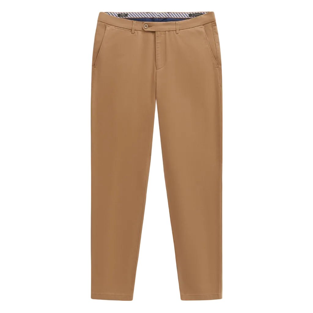 BUGATTI Lux Cotton Stretch Chino BRASS - Henry Bucks