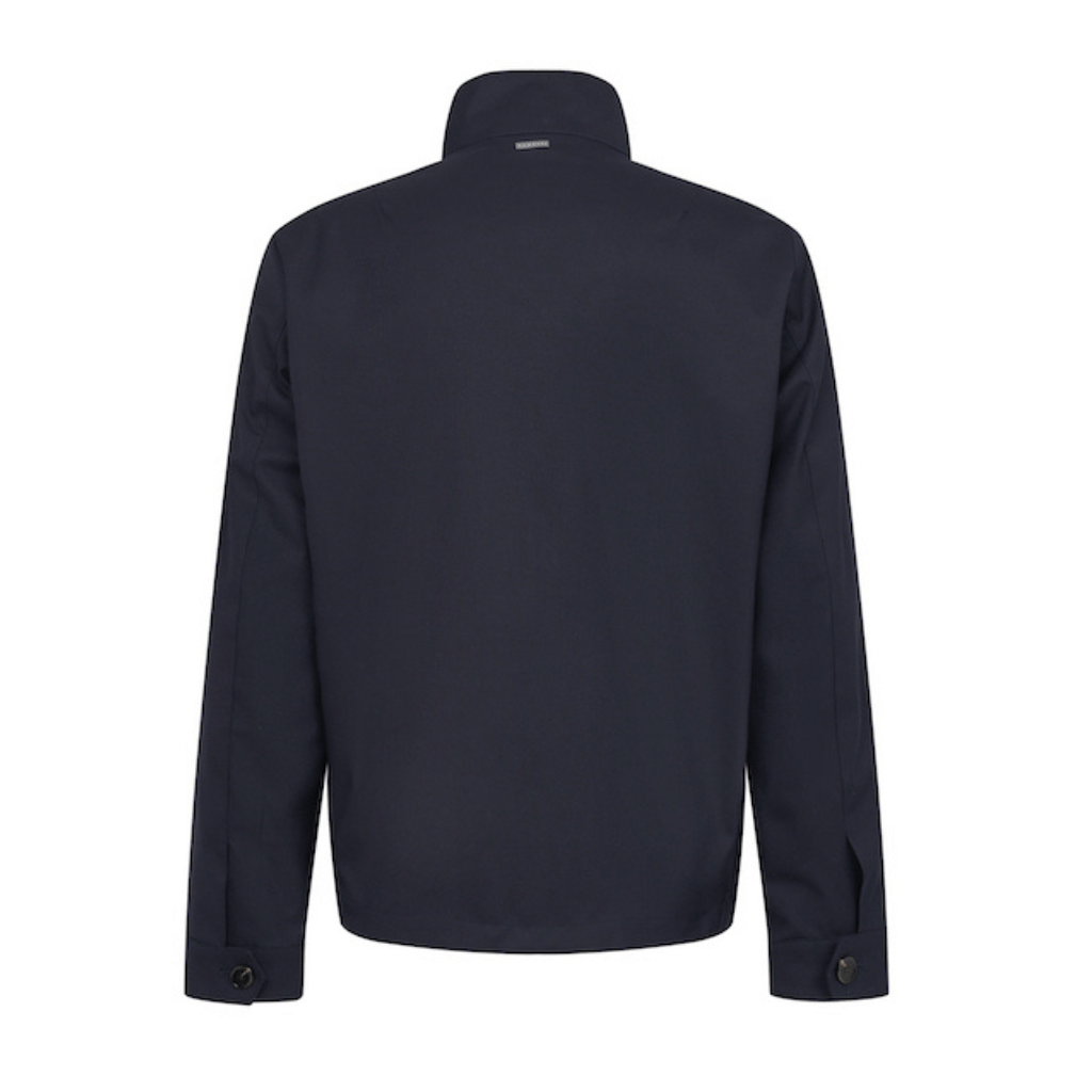 BUGATTI Zip Blouson Jacket NAVY - Henry Bucks