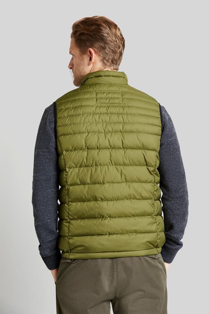 BUGATTI Zip Up Quilted Vest MOSS GREEN REG - Henry BucksCasual Jackets38AW240094 - MOSSGRN - R - 50