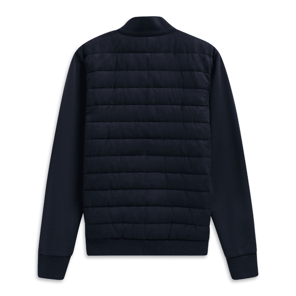 BUGATTI Zipped Puffer Jacket NAVY - Henry Bucks