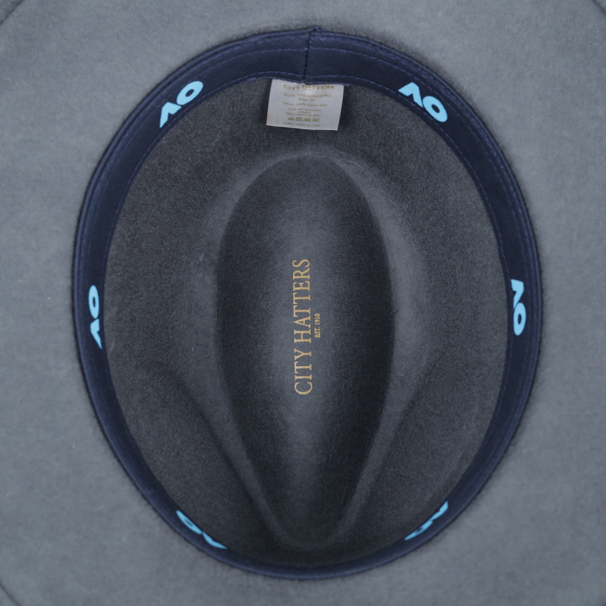 CH x Australian Open The Newcome Hat DARK GREY - Henry Bucks
