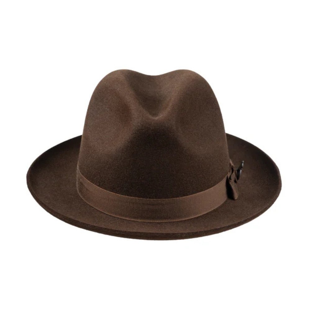 CHRISTYS' Epsom Racing Trilby SABLE - Henry Bucks