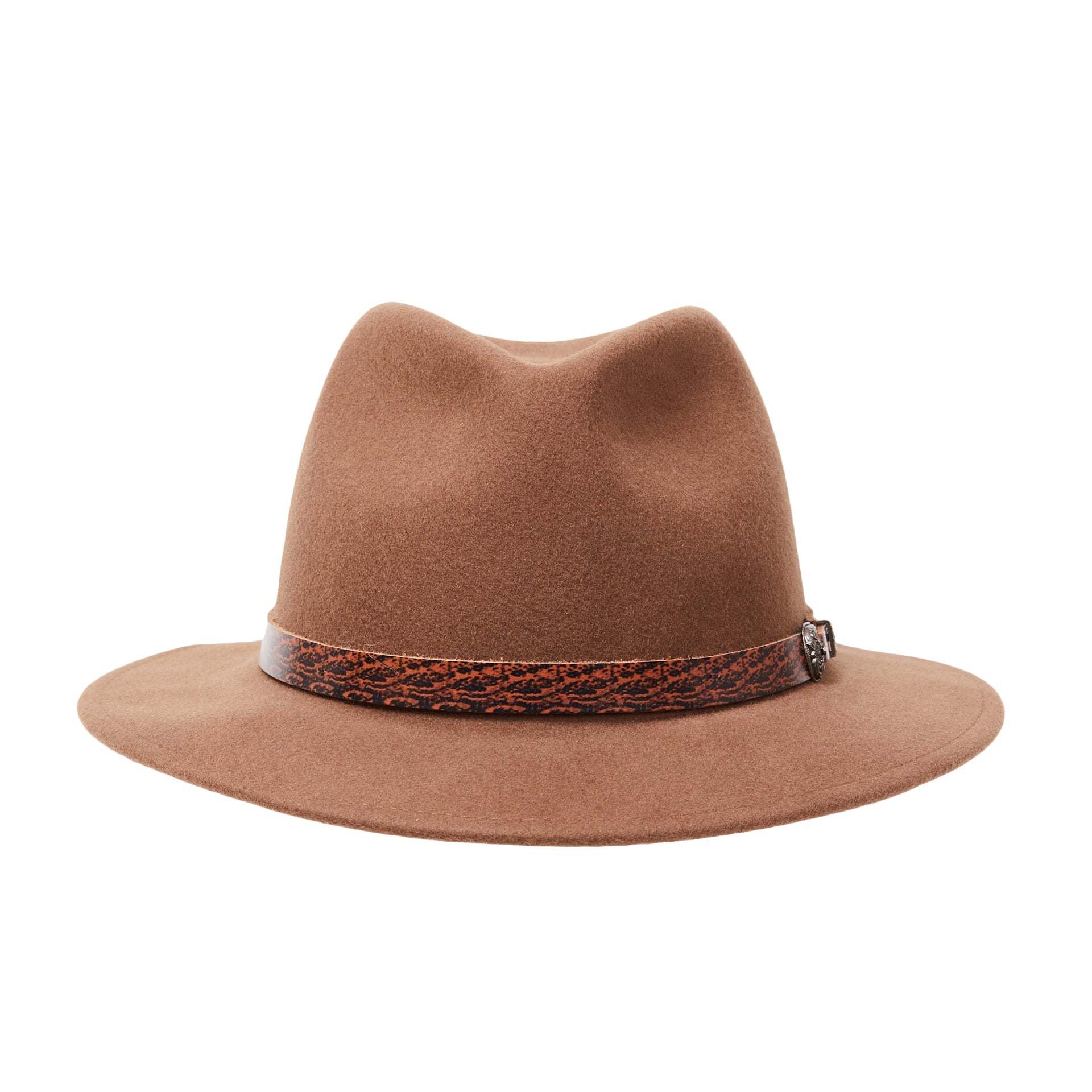 CITY HATTERS Bill Fedora - Henry BucksHats76SS220088 - BROWN - Sm