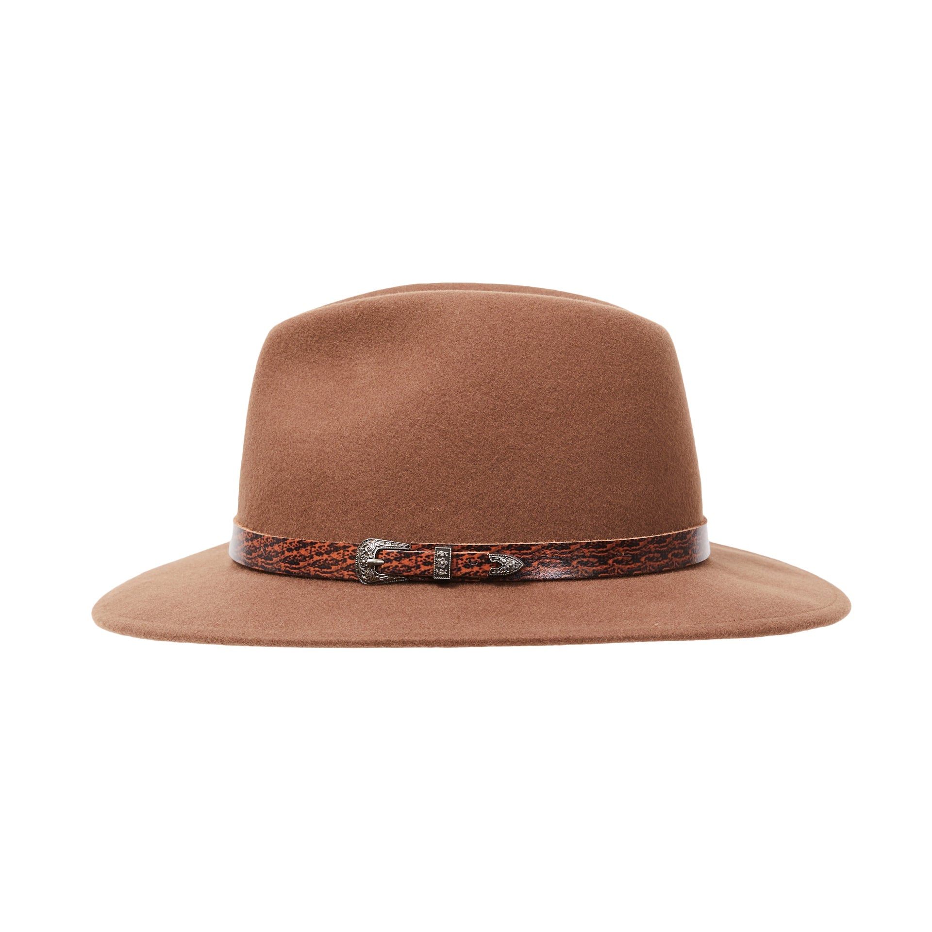 CITY HATTERS Bill Fedora - Henry BucksHats76SS220088 - BROWN - Sm