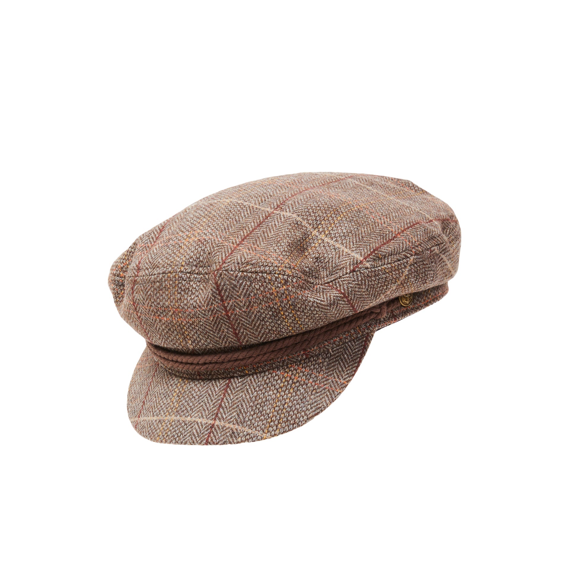 CITY HATTERS Cord - Band Captain Cap - Henry BucksHats76SS220080 - BRWN - Sm