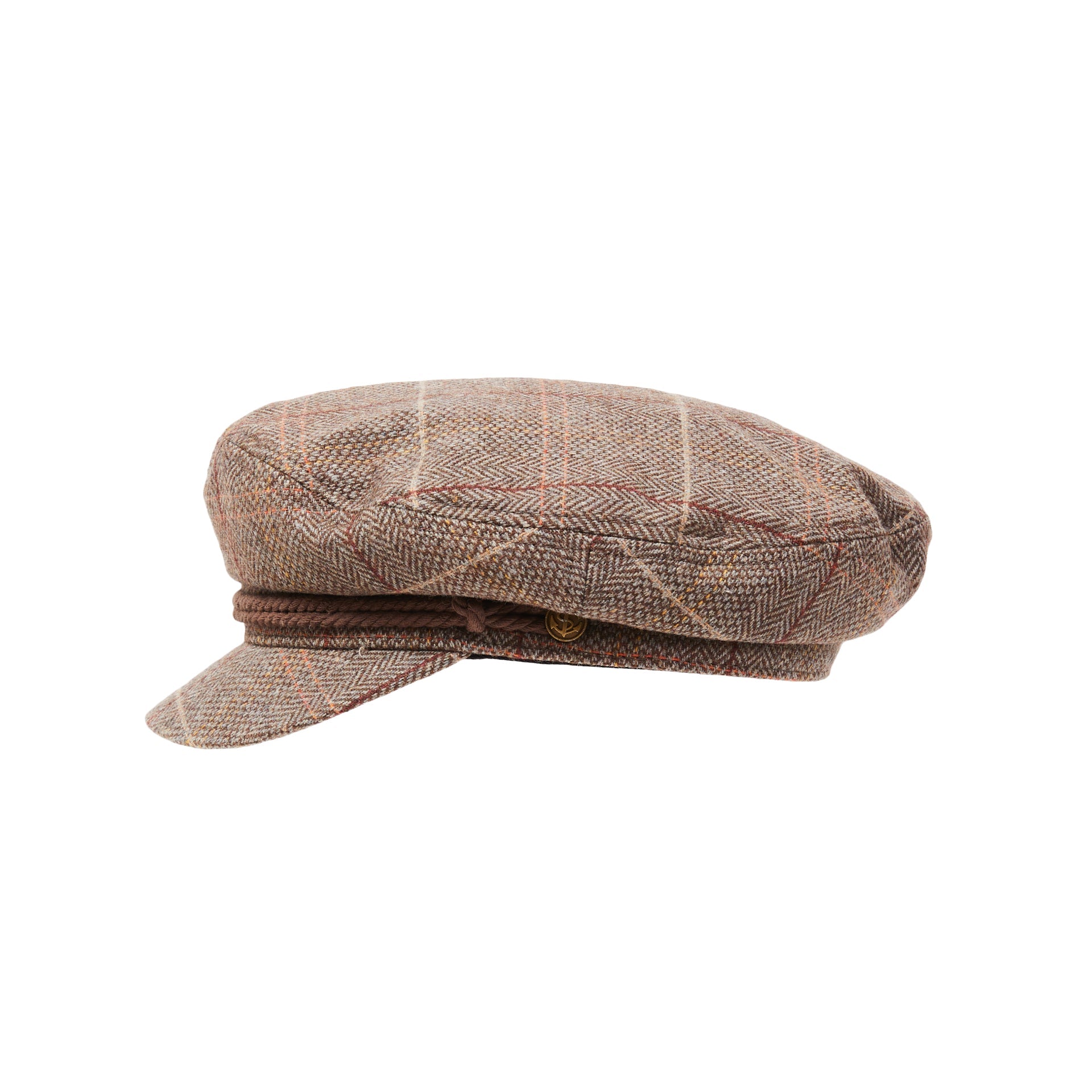 CITY HATTERS Cord - Band Captain Cap - Henry BucksHats76SS220080 - BRWN - Sm