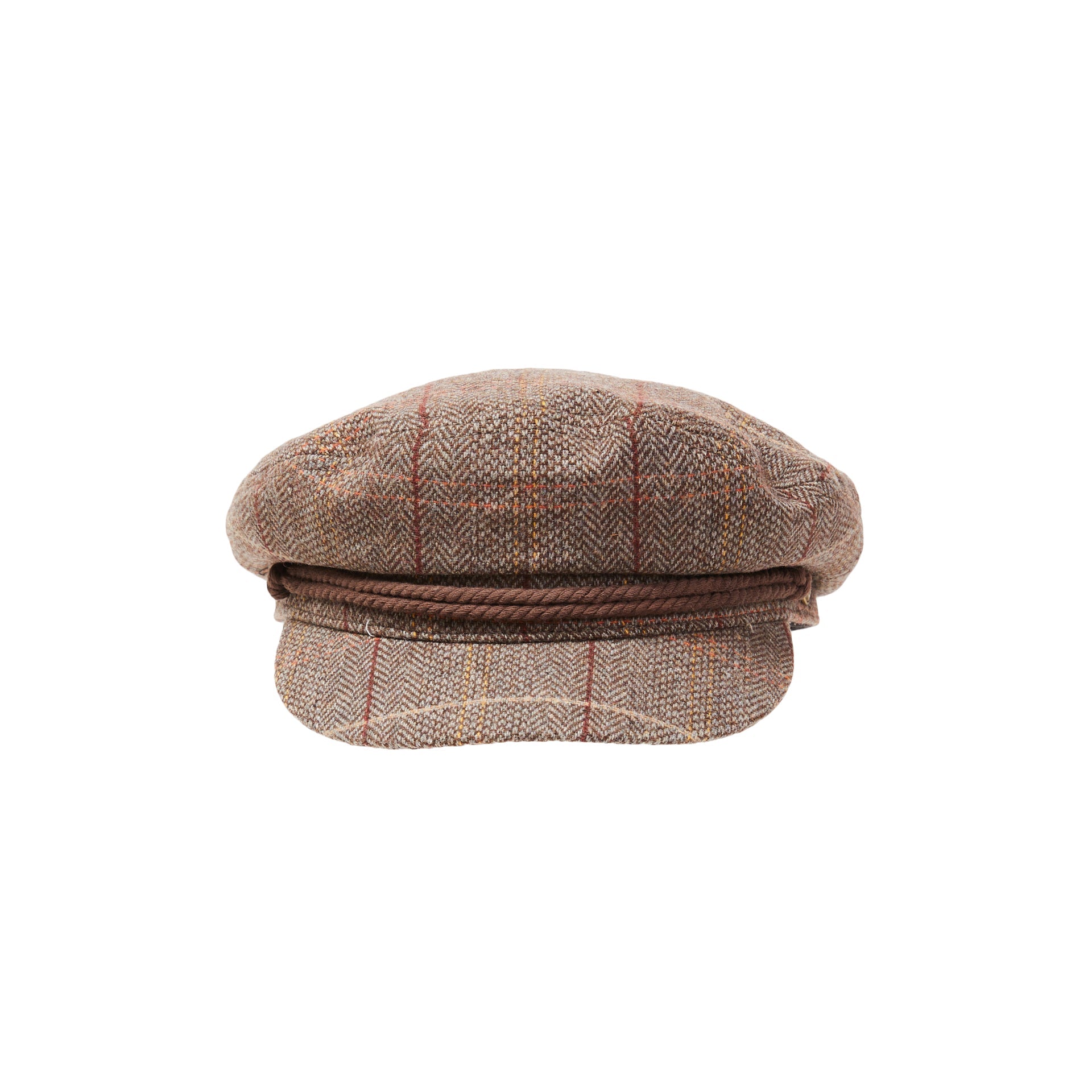 CITY HATTERS Cord - Band Captain Cap - Henry BucksHats76SS220080 - BRWN - Sm