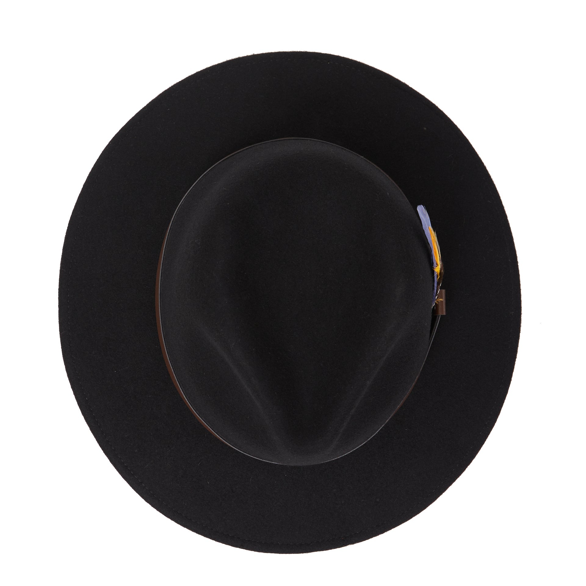 CITY HATTERS Matthew Fedora - Henry BucksHats76SS220085 - BLCK - Sm