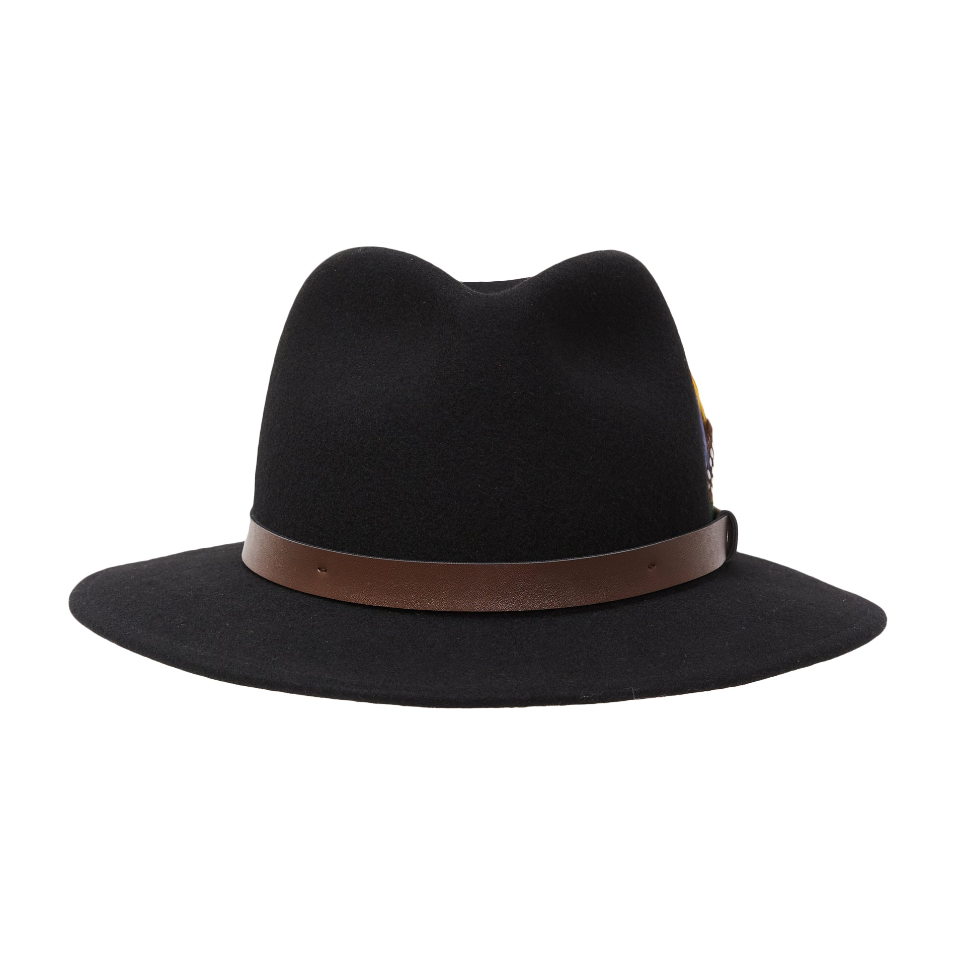 CITY HATTERS Matthew Fedora - Henry BucksHats76SS220085 - BLCK - Sm