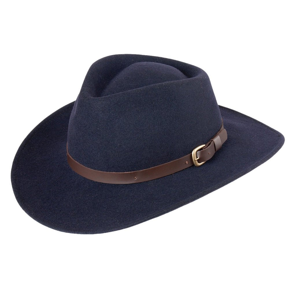 CITY HATTERS Melbourne Hat NAVY - Henry Bucks