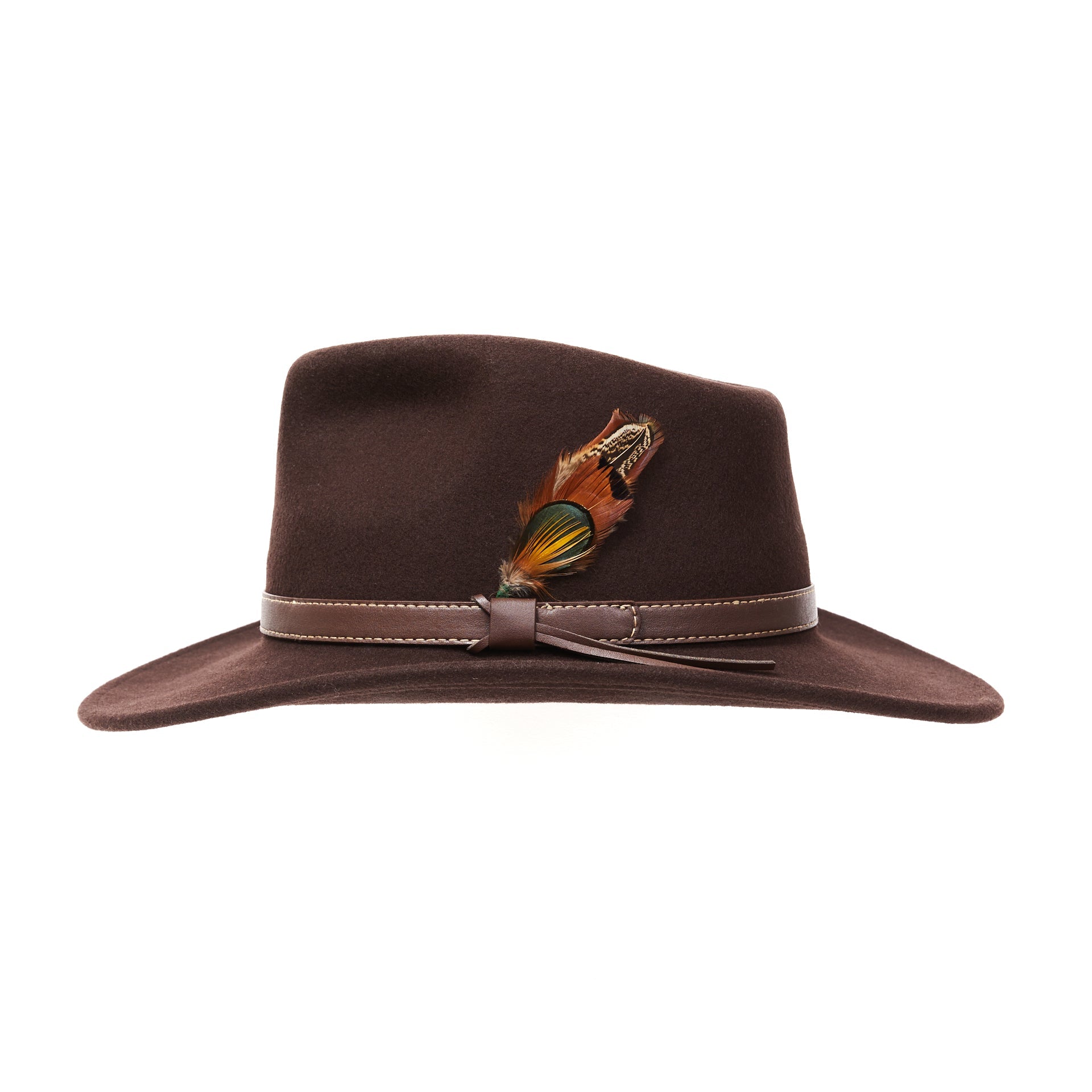 CITY HATTERS Ronald Country Hat BROWN - Henry BucksHats76SS220081 - BRWN - Sm