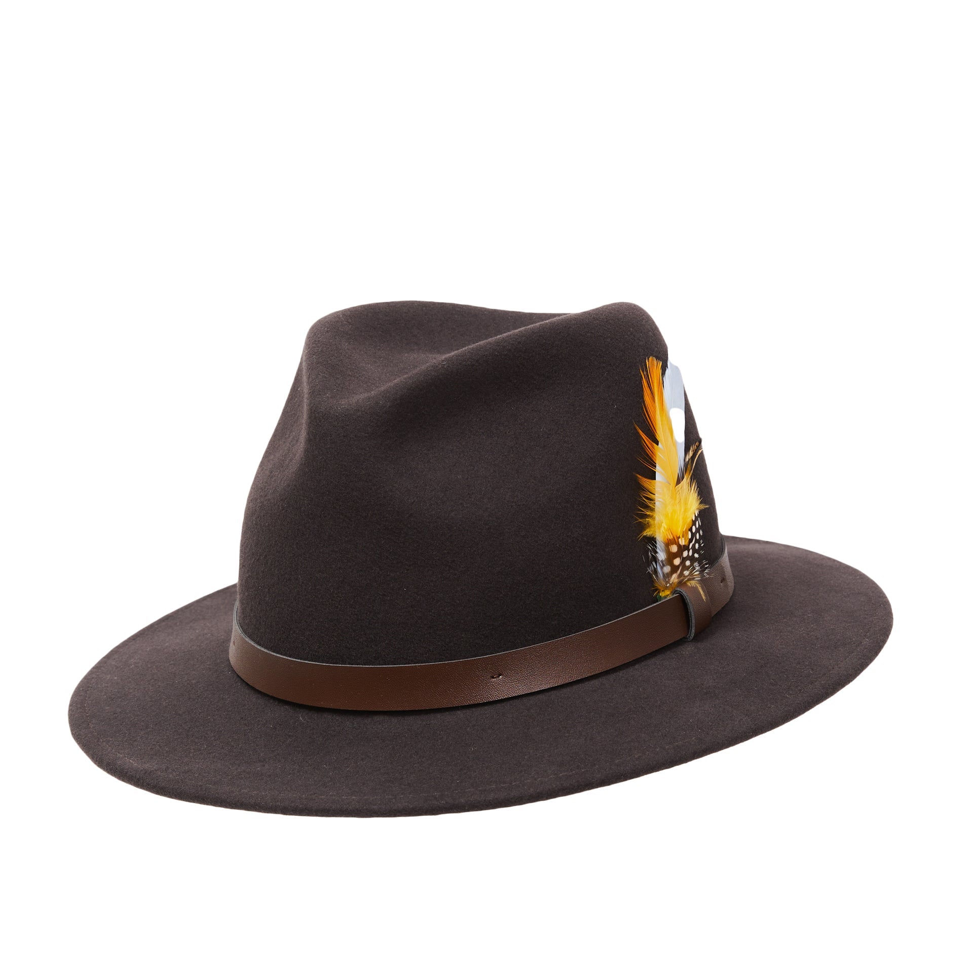 CITY HATTERS Thomas Fedora - Henry BucksHats76SS220087 - NAVY - Sm