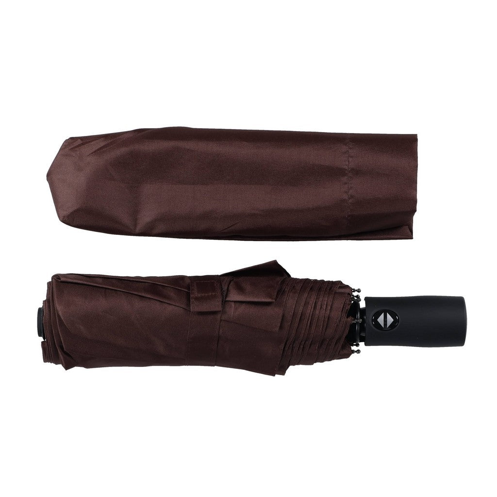 CITY HATTERS Travel Umbrella CHOCOLATE - Henry Bucks