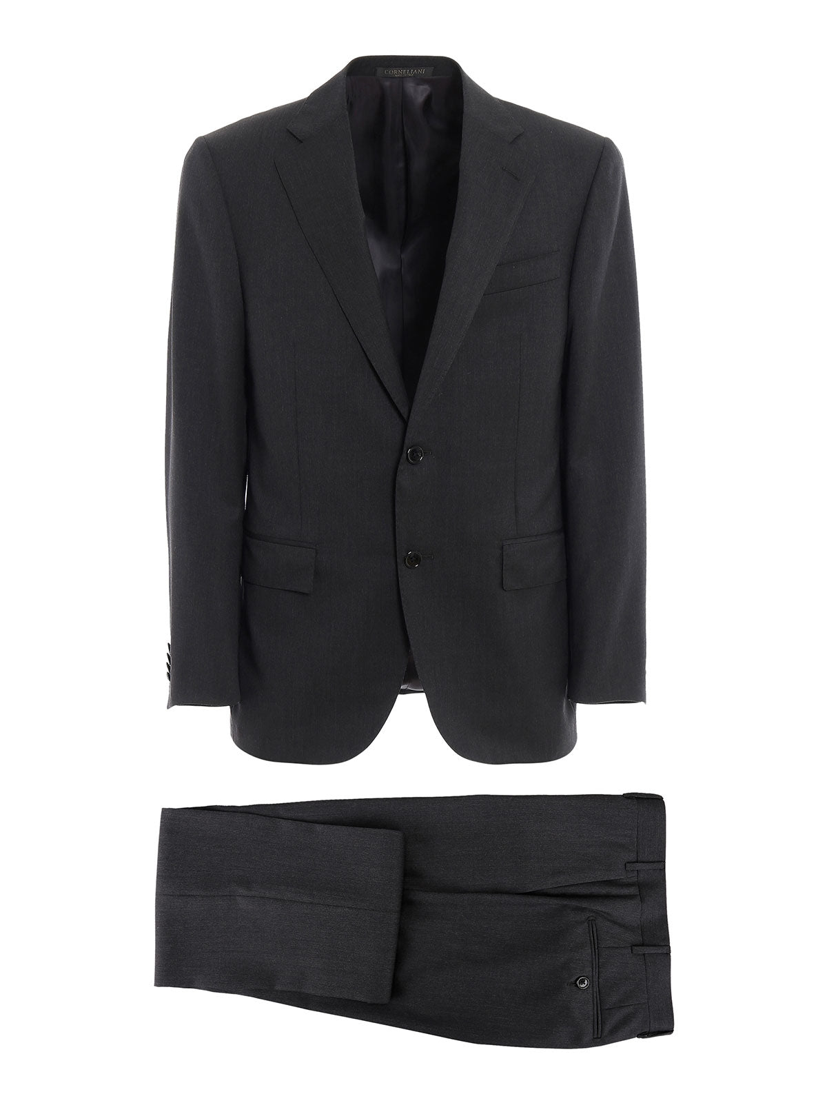 CORNELIANI Abito Academy Suit DARK GREY REG - Henry BucksSuits23SS220028 - DGRY - R - 48