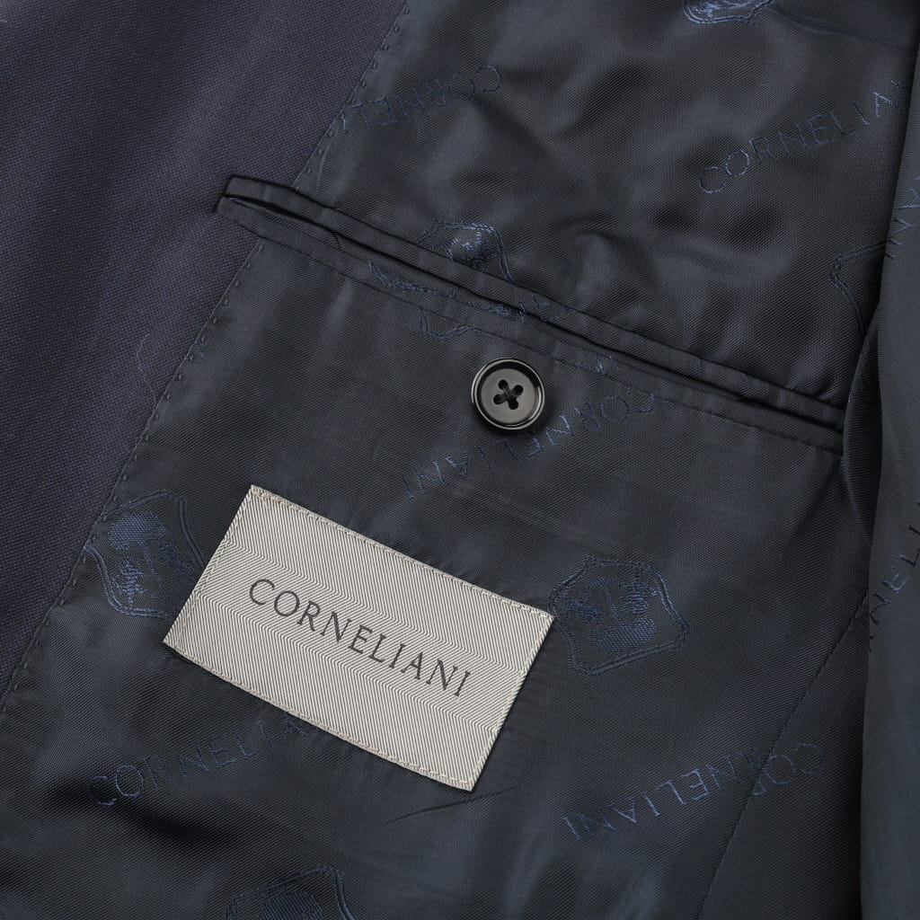 CORNELIANI Bi - stretch Leader Suit NAVY - Henry BucksSuits60AW240006 - NAVY - 46