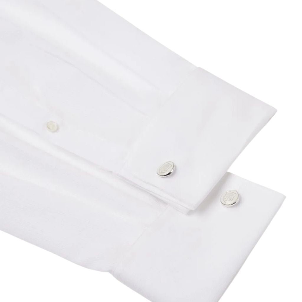 CORNELIANI Code Dinner Shirt WHITE - Henry Bucks