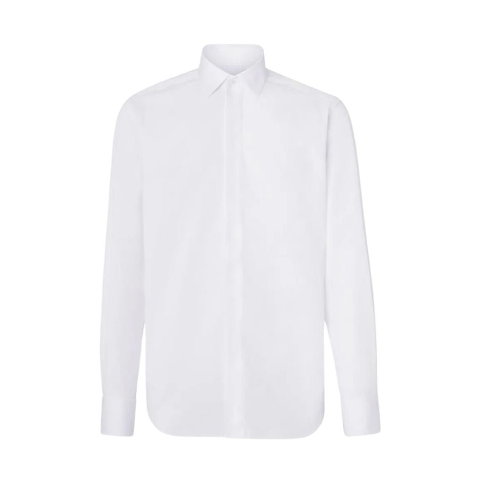 CORNELIANI Code Dinner Shirt WHITE - Henry Bucks