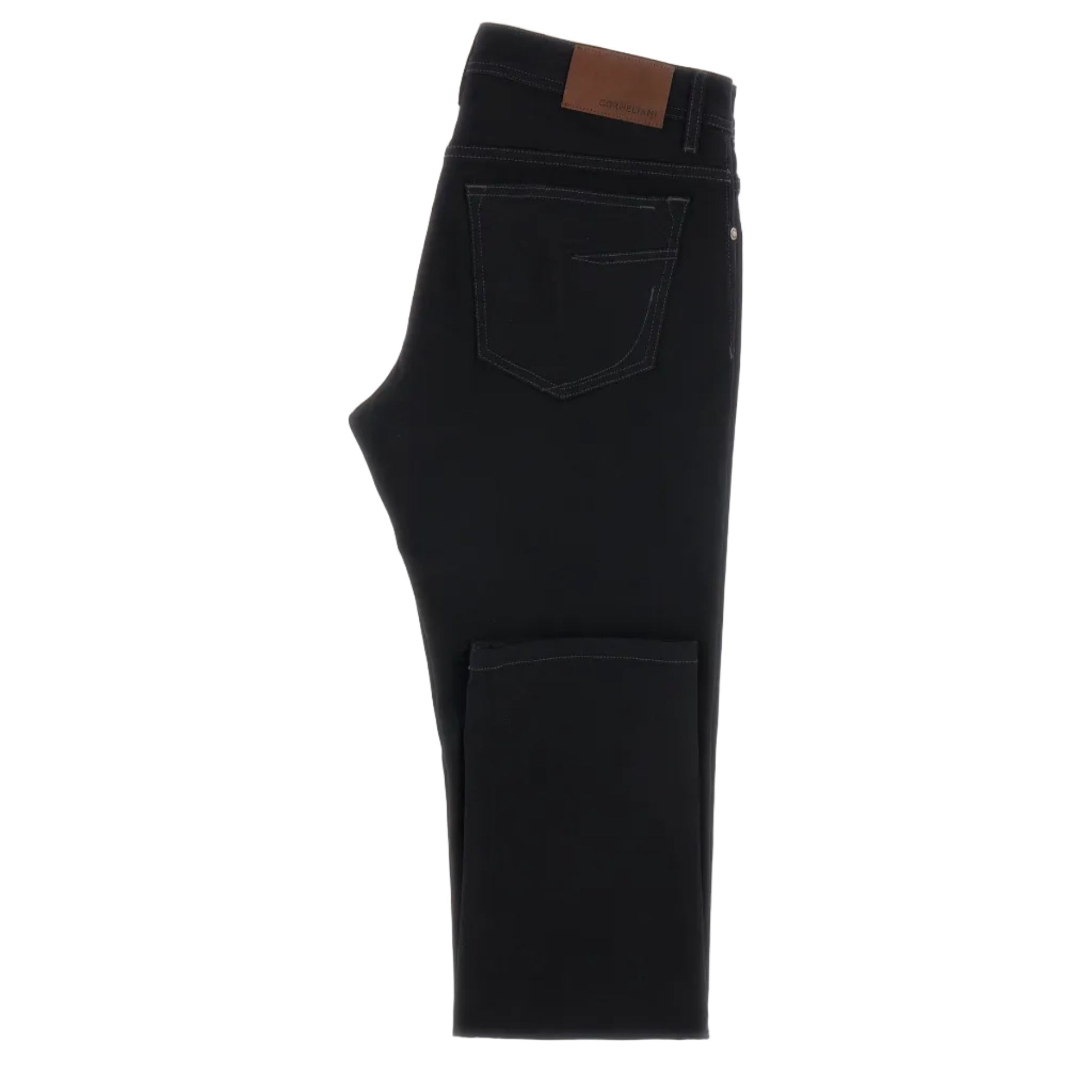 CORNELIANI Cotton Denim Jean BLACK - Henry Bucks