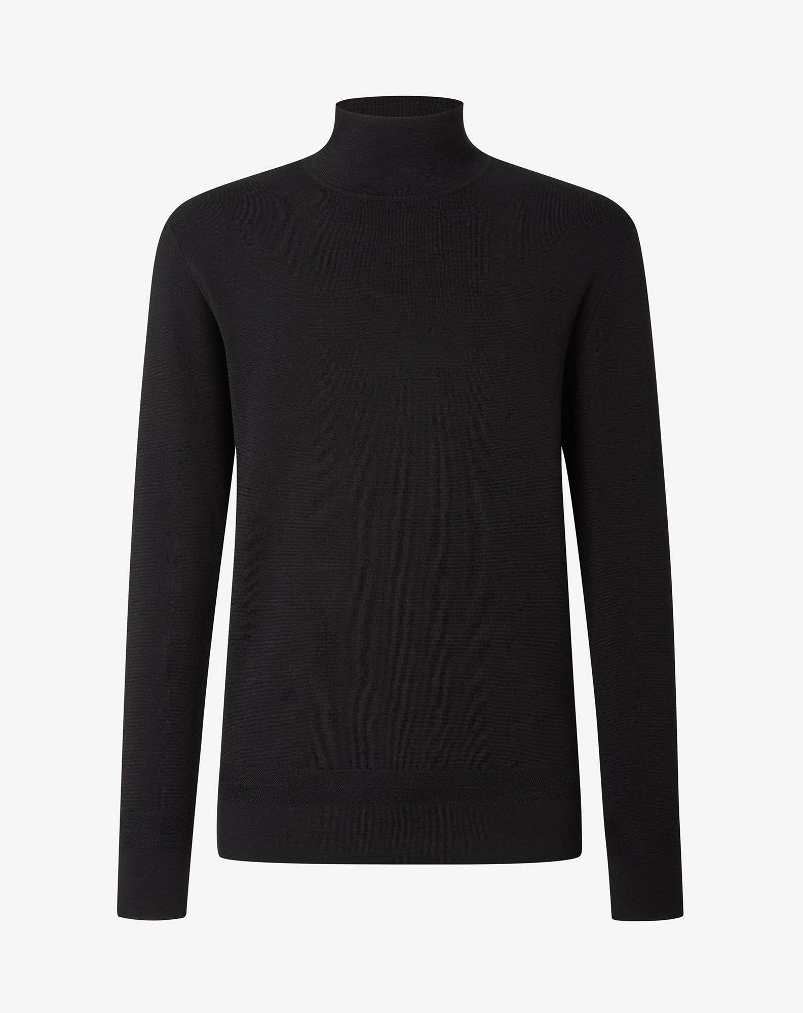 CORNELIANI Extrafine Wool Turtleneck BLACK - Henry BucksKnitwear62AW240020 - BLCK - 46