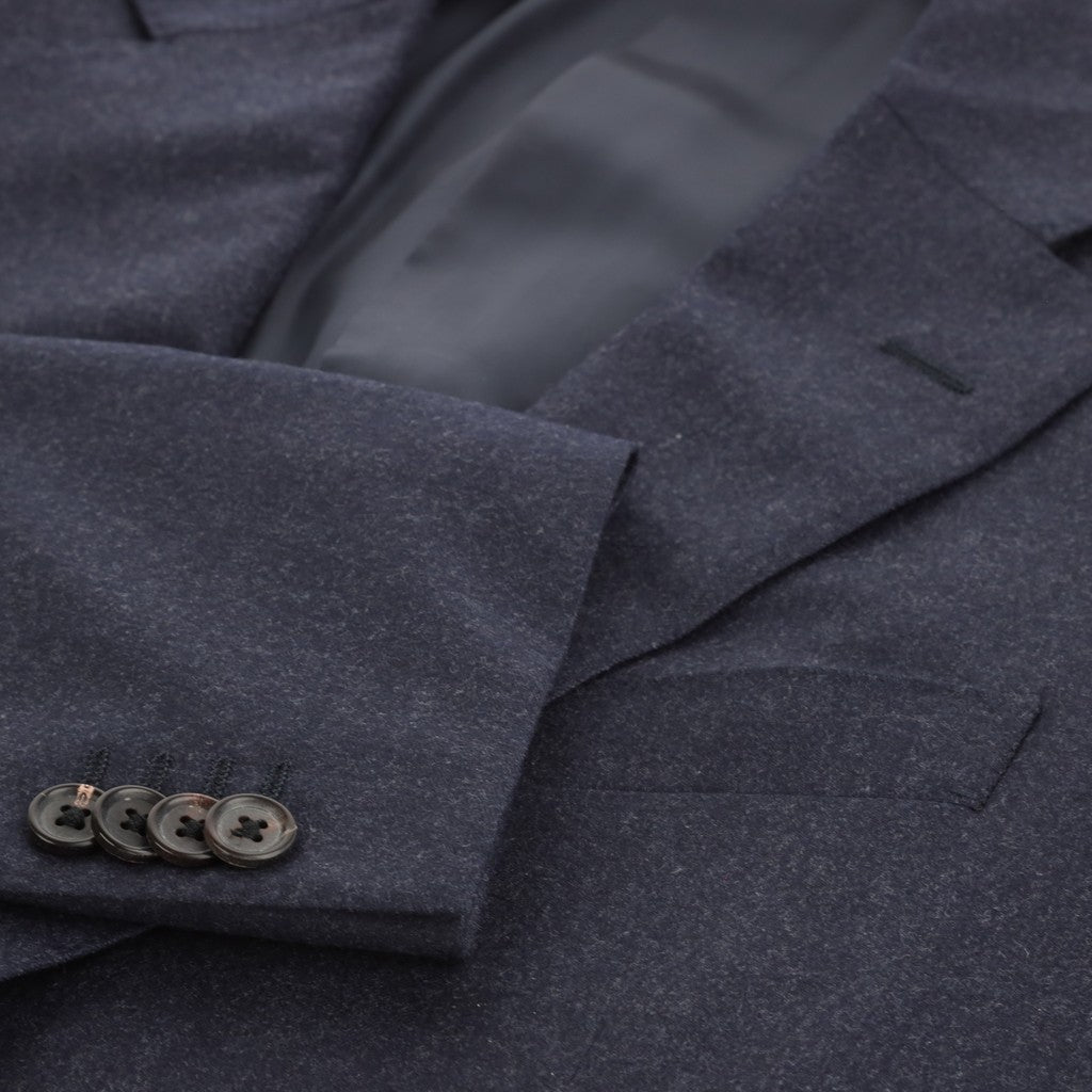 CORNELIANI Flannella Leader Suit MID BLUE REG - Henry Bucks