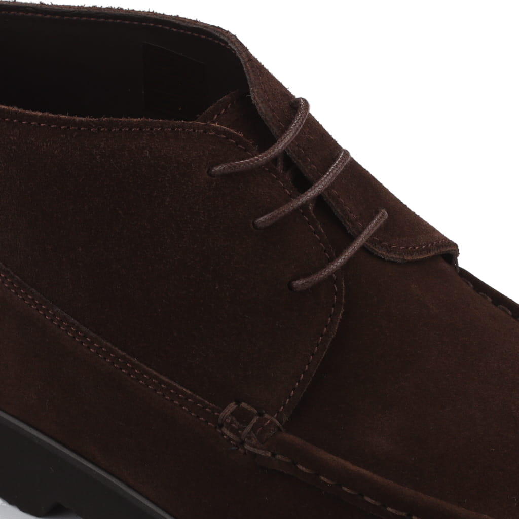 CORNELIANI Lace Up Ankle Boots BROWN - Henry Bucks