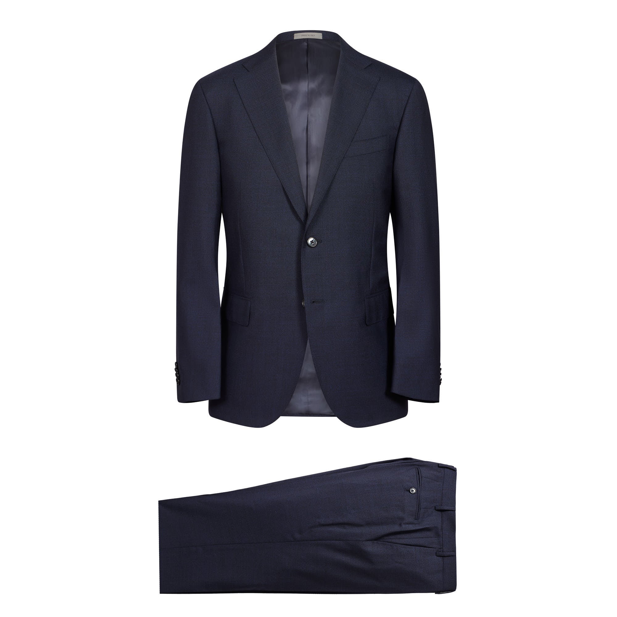 CORNELIANI Leader Suit NAVY/BLUE REG - Henry BucksSuits23AW240224 - NAVBLU - R - 48