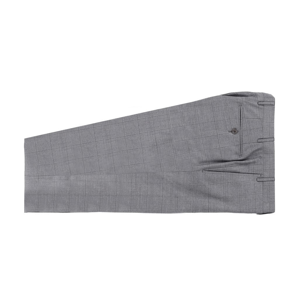 CORNELIANI Leader Wool Suit MID GREY REG - Henry Bucks