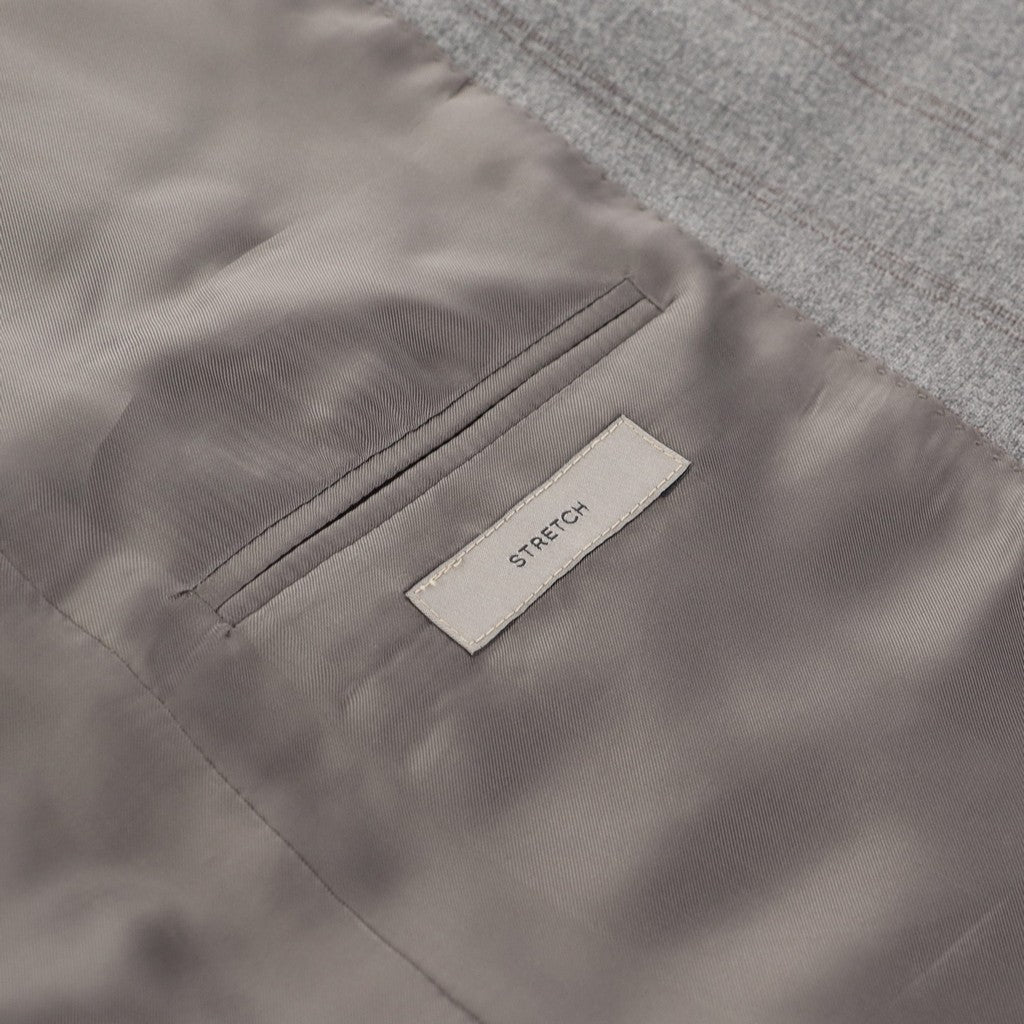 CORNELIANI Leader Wool Suit MID GREY REG - Henry Bucks