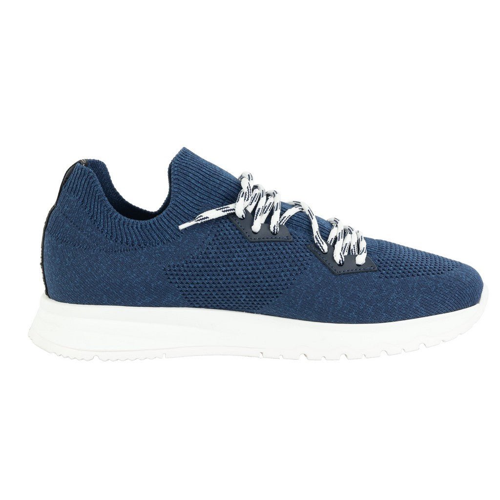CORNELIANI Lightweight Knit Runner BLUE - Henry Bucks