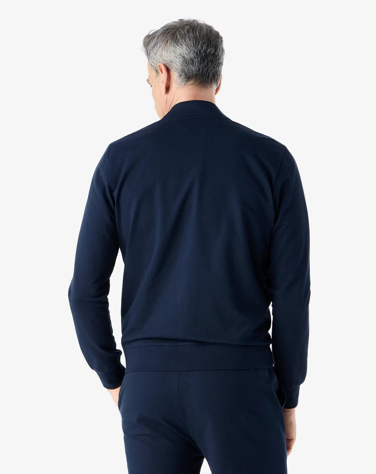 CORNELIANI Lightweight Zip Jacket NAVY - Henry Bucks