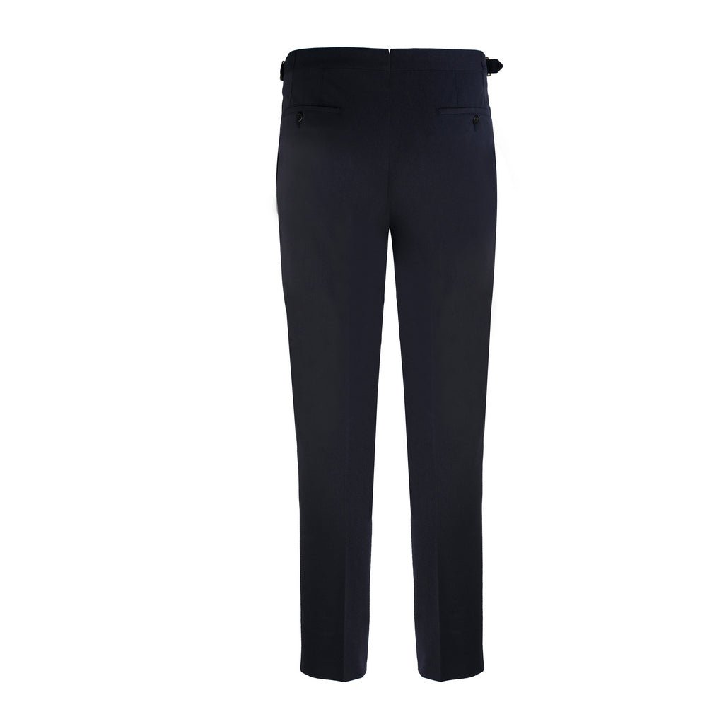 CORNELIANI Pleat Side Adjustable Trousers NAVY - Henry BucksTrousers63AW240013 - NAVY - 46