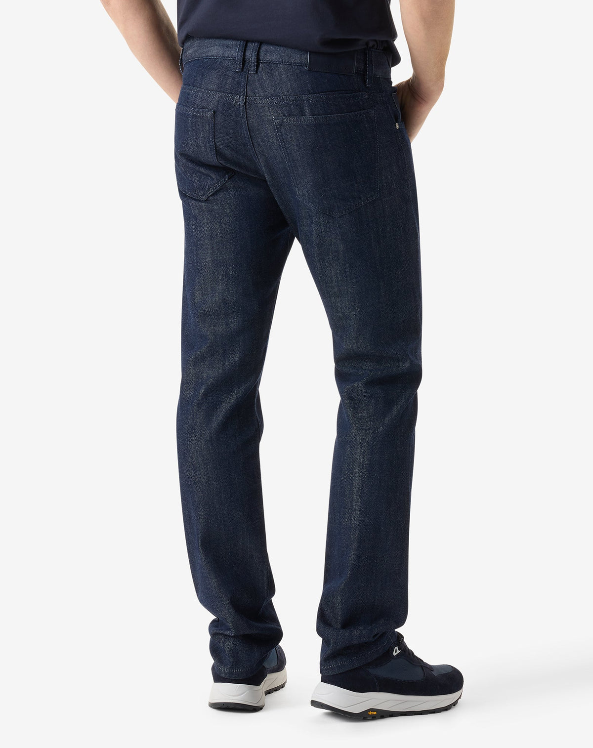 CORNELIANI Stretch Cotton Jeans DARK DENIM - Henry Bucks