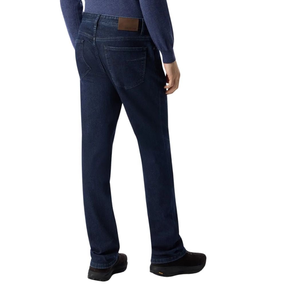 CORNELIANI Stretch Denim DARK DENIM REG - Henry Bucks