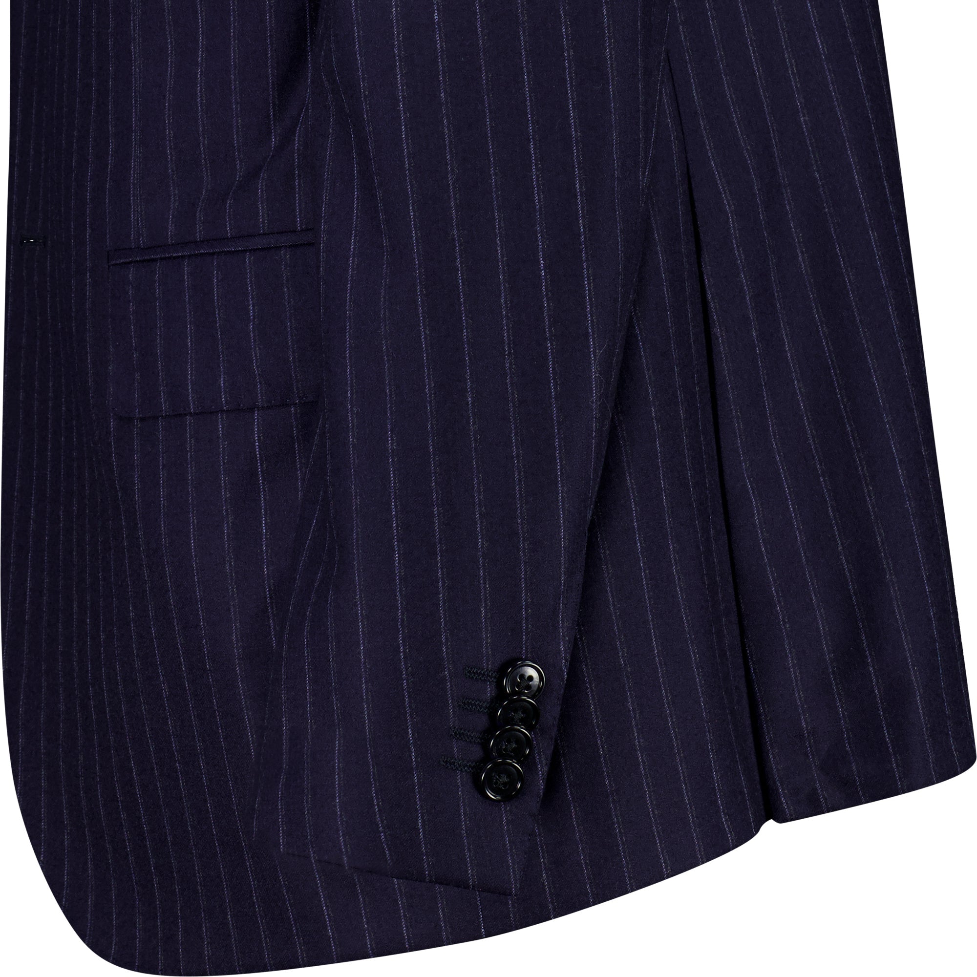 CORNELIANI Stripe Leader Suit NAVY/BLUE - Henry BucksSuits23AW231211 - NAVBLU - 50