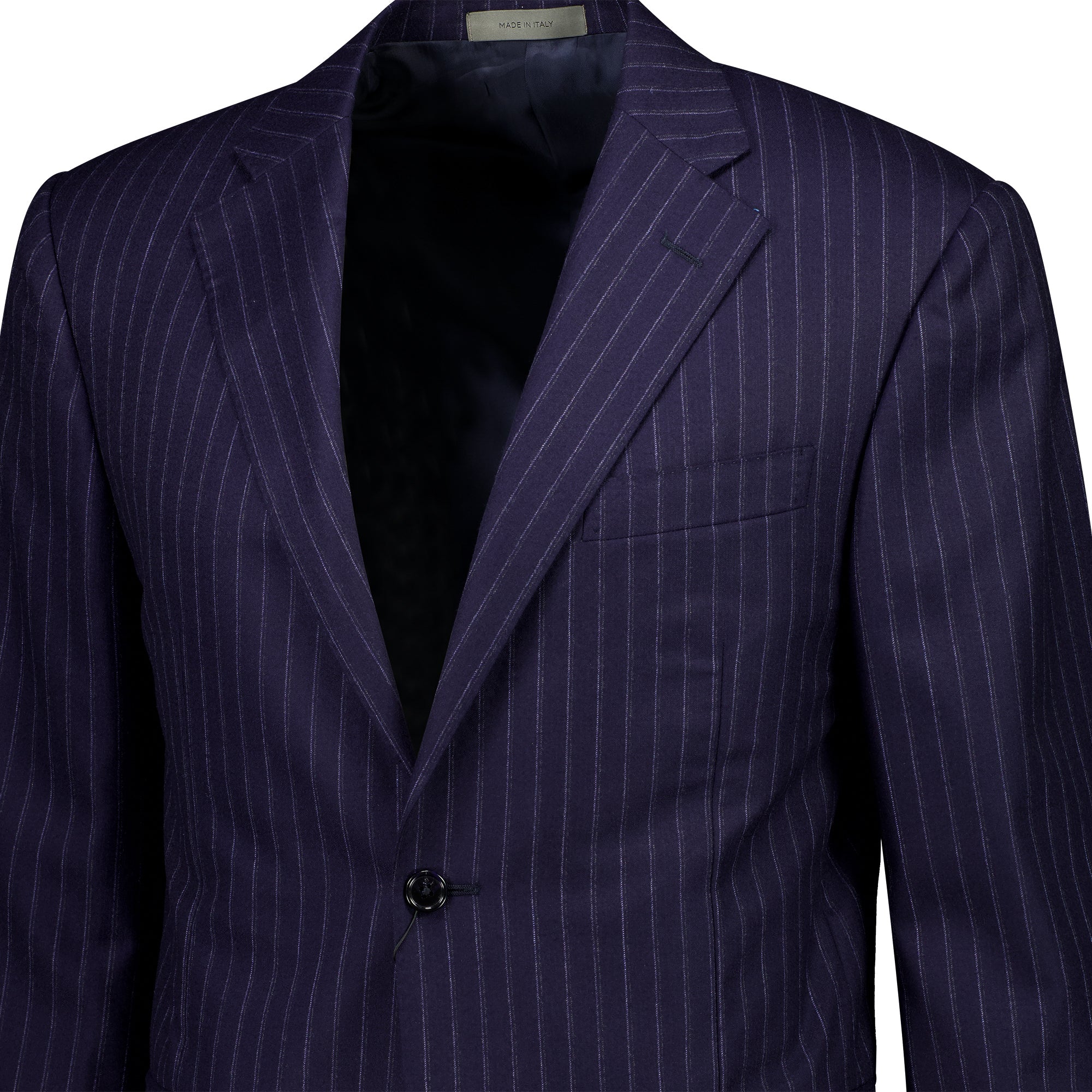 CORNELIANI Stripe Leader Suit NAVY/BLUE - Henry BucksSuits23AW231211 - NAVBLU - 50