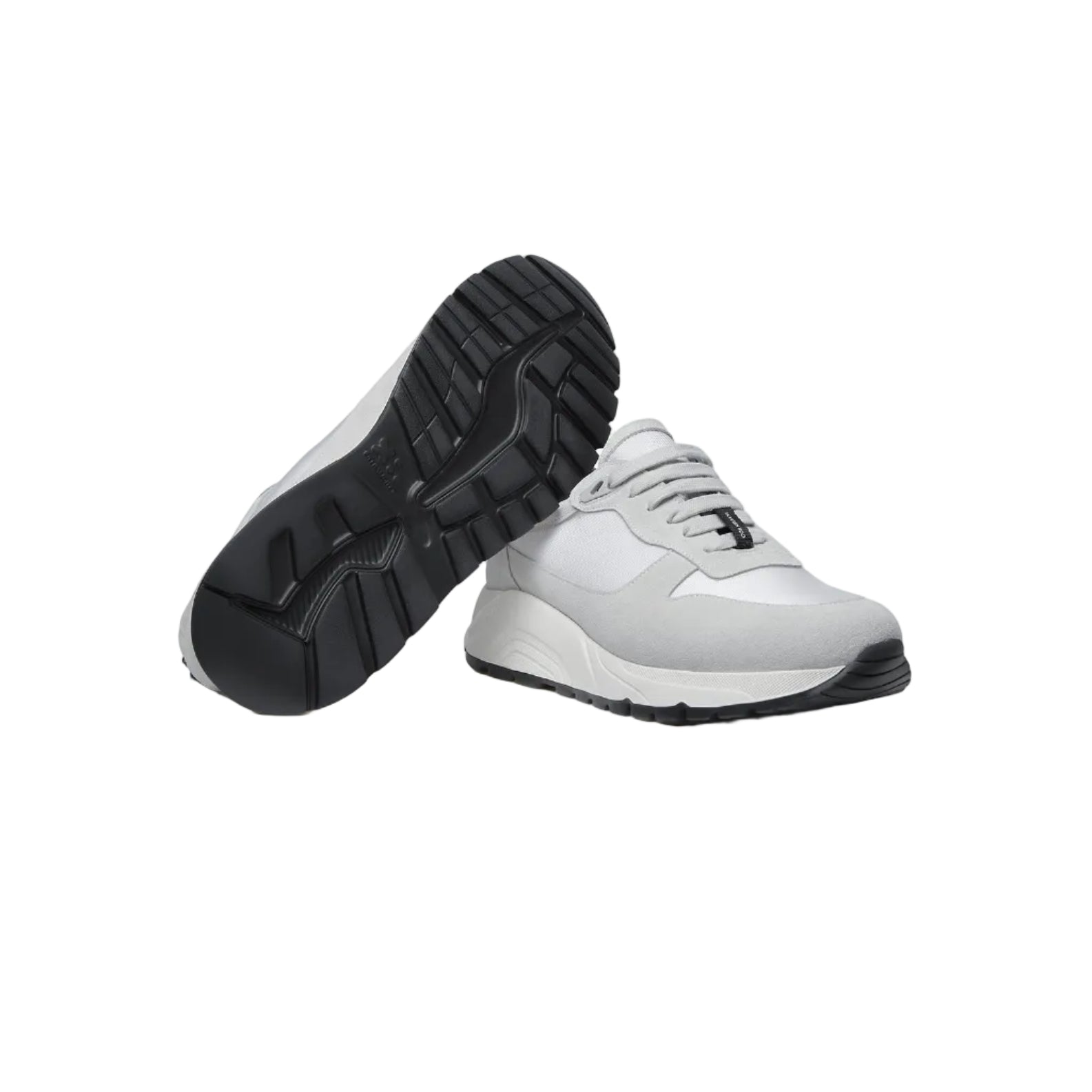 CORNELIANI Suede Sneaker WHITE - Henry Bucks