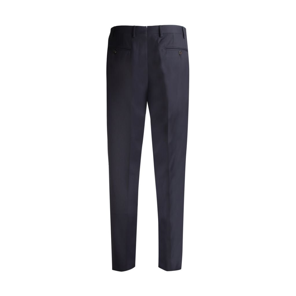 CORNELIANI Techno Wool Stretch Trousers NAVY REG - Henry Bucks