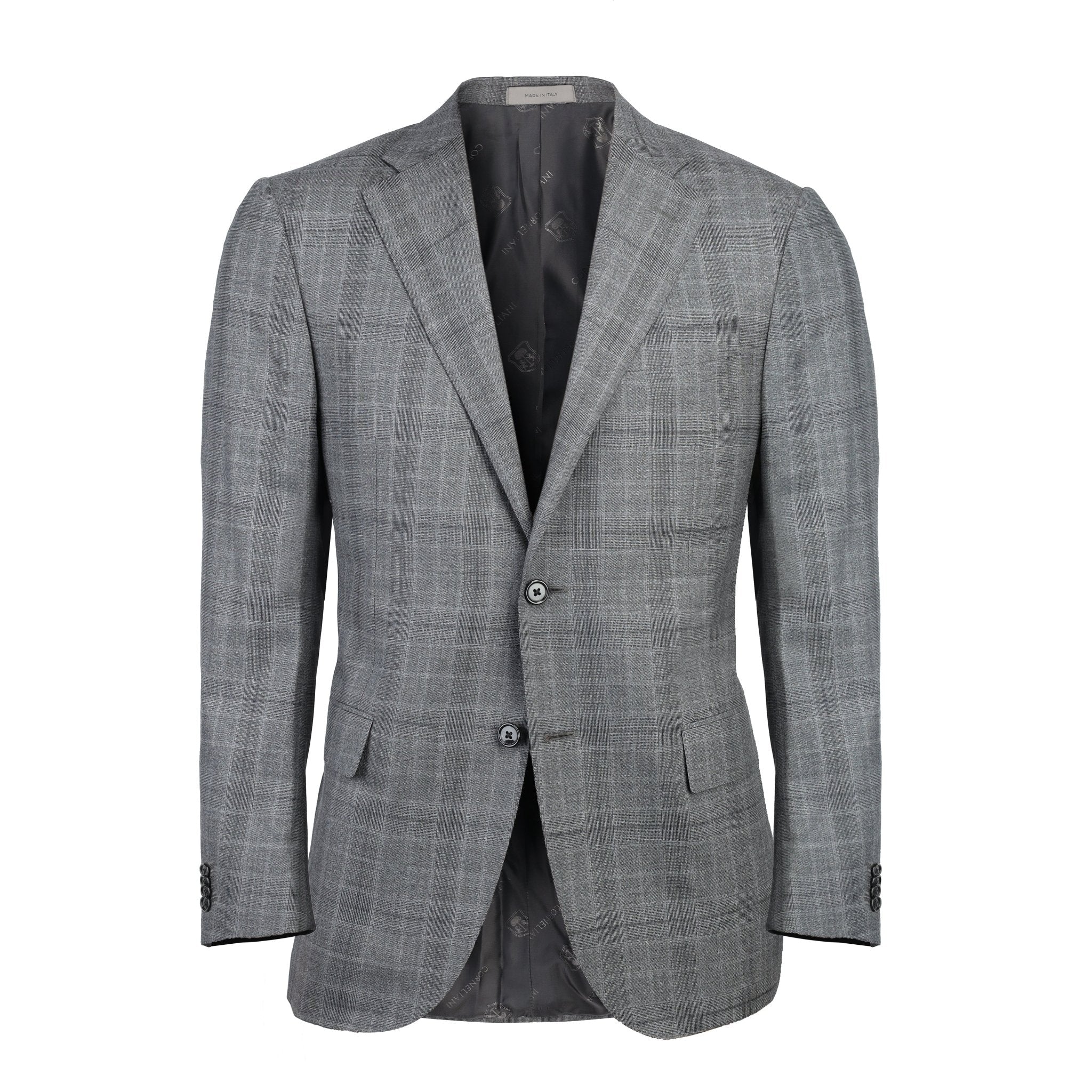 CORNELIANI Twill Leader Suit MID GREY - Henry BucksSuits60AW240005 - MGRY - 46
